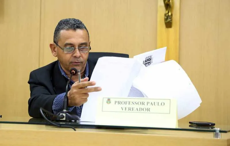 Autoria é do vereador Professor Paulo (PCdoB)