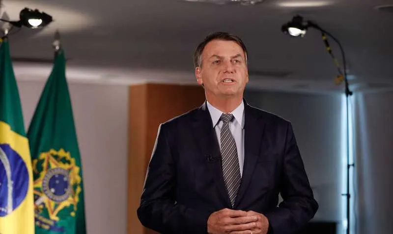 O presidente Jair Bolsonaro falou sobre os números de coronavírus em território brasileiro