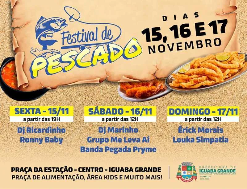 Cerca de dez stands estarão no local.