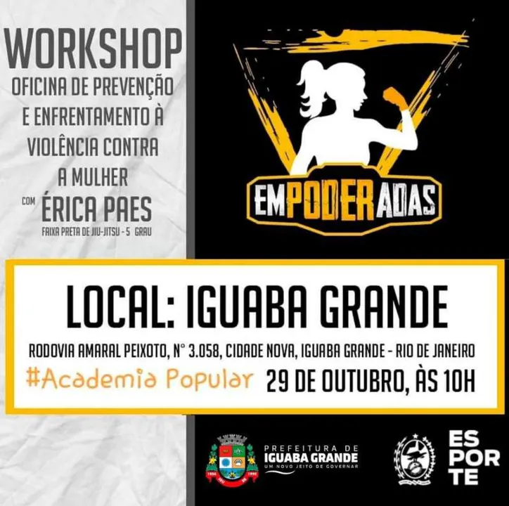 O evento acontece em 29 de outubro 