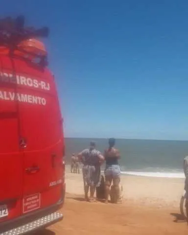 Uma equipe de busca e salvamento foram acionadas para apoiar as buscas