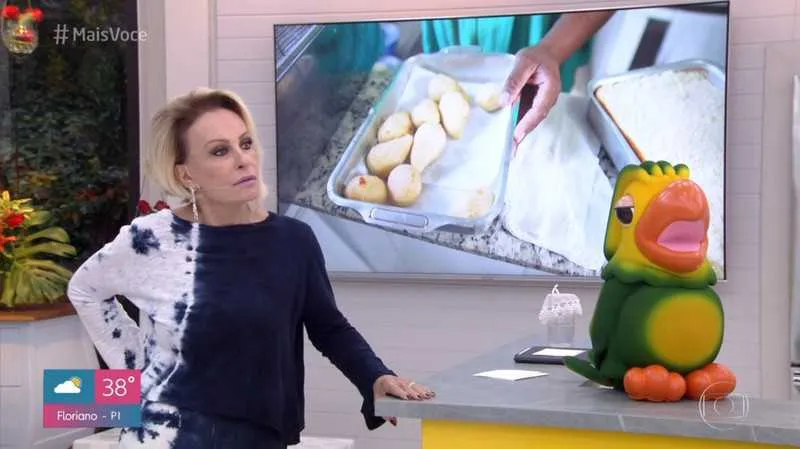 Ana Maria Braga não sabia que o seu microfone estava aberto