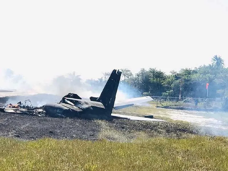 Avião caiu no município de Maraú, no Sul baiano