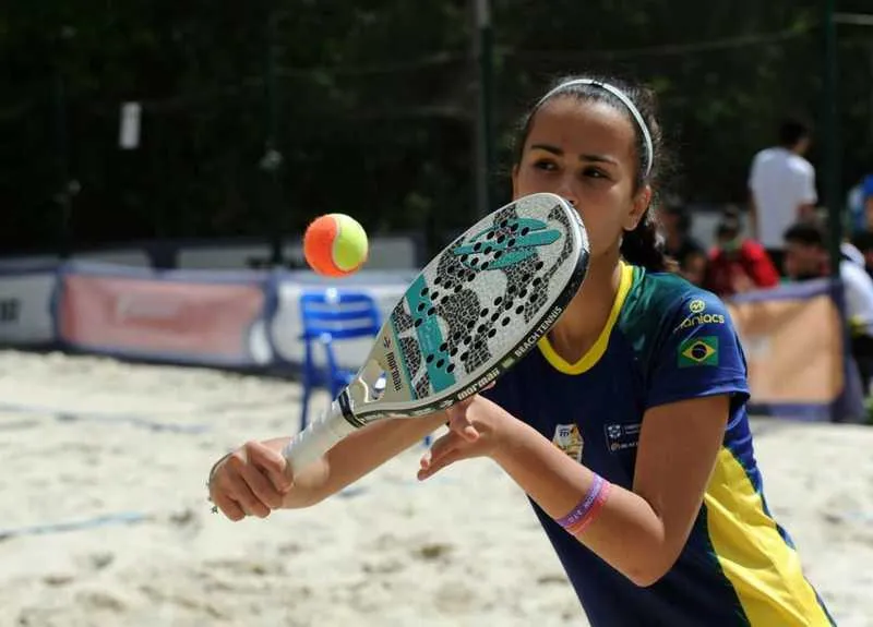 Beach tennis do Brasil é prata nos Jogos Mundiais de Praia