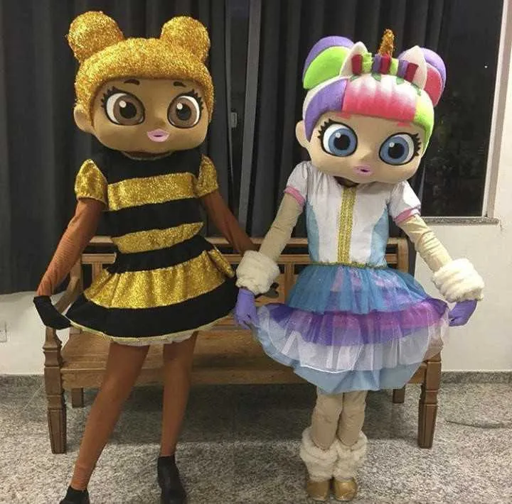 Um espetáculo de dança, interação com as Bonecas Surprise, que se tornaram febre entre a galerinha