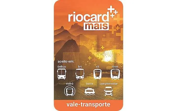 Os usuários de cartões tipo VT podem fazer a troca pelo novo RioCard Mais, laranja