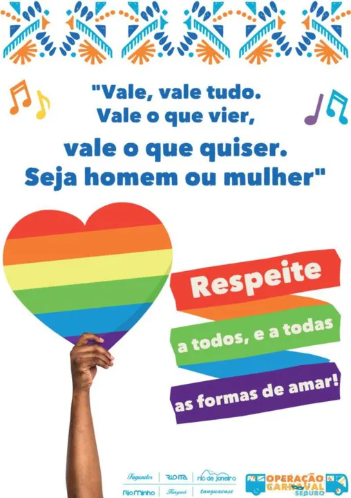 Ação contará com a distribuição de preservativos