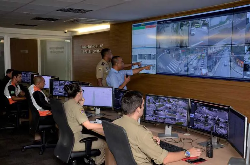 A cidade registrou queda acentuada nos índices de assaltos e furtos a pedestres e veículos