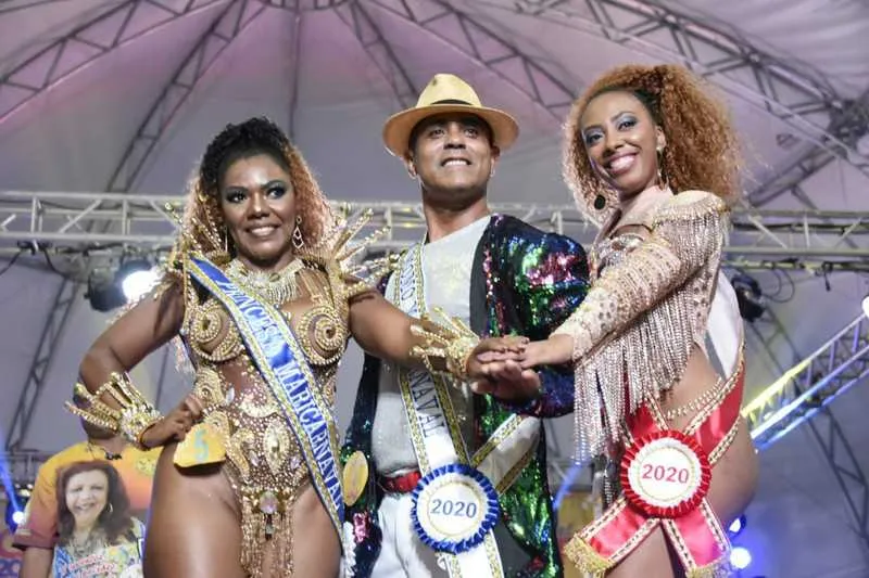 Cristiano foi reeleito, fabiana foi eleita rainha e valéria, a princesa  