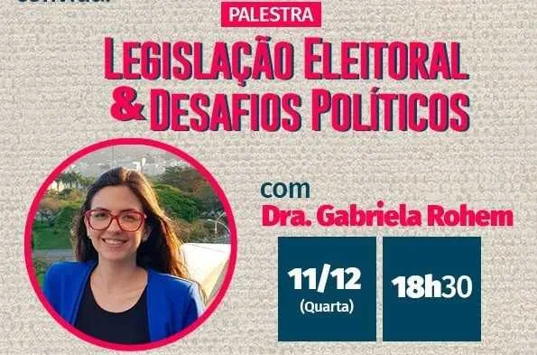 Imagem ilustrativa da imagem São Gonçalo recebe palestra sobre Legislação Eleitoral e Desafios Políticos