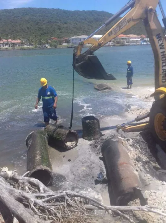 Ação aconteceu na Praia de São Bento