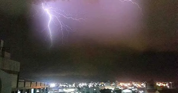 SG tem raios e ventos fortes na noite dessa terça-feira  