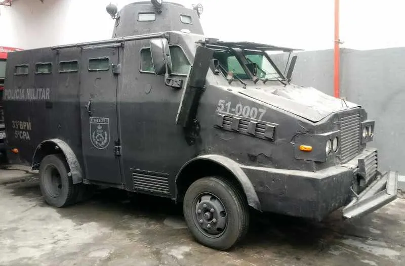 Ele foi reformado, com custo de R$ 40 mil, e já está no 33º BPM para ser usado em operações