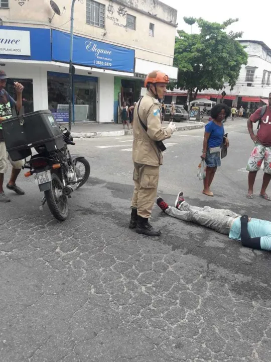 O trânsito está lento na região