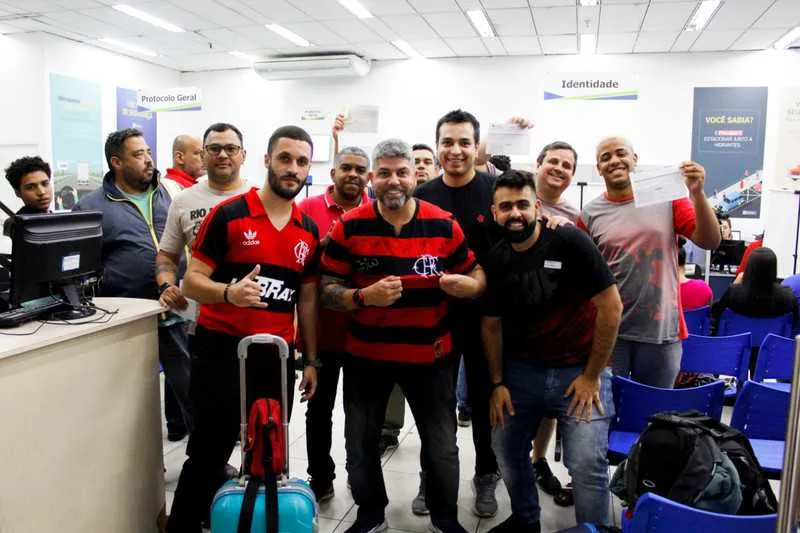 Mais de 200 torcedores providenciaram a segunda via da identidade