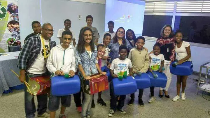 Cerca de 30 crianças estão matriculadas atualmente no projeto 