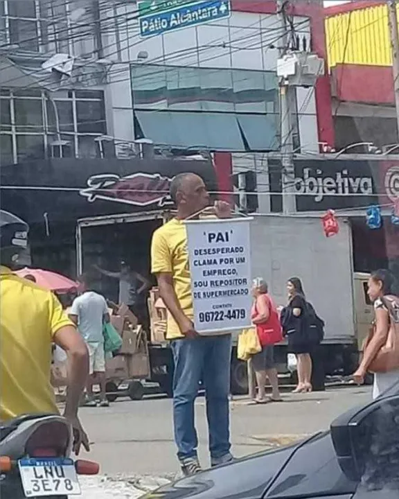 Foto que viralizou nas redes sociais