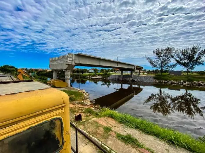 Obras estão em ritmo avançado 