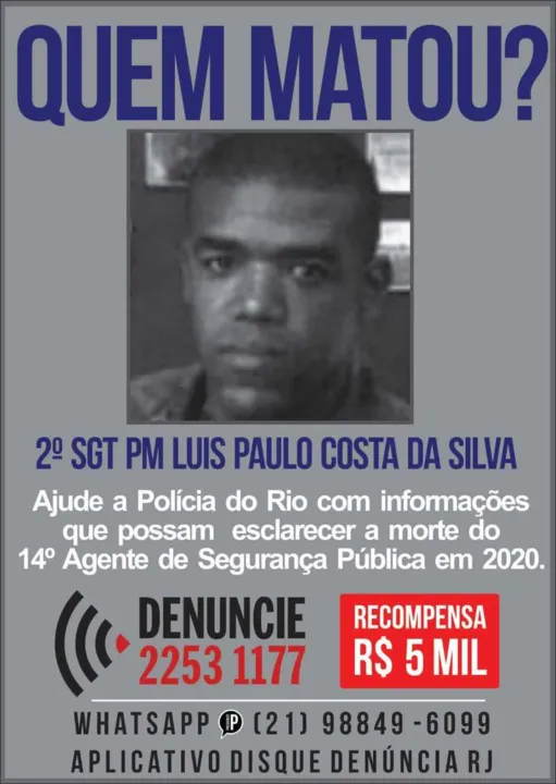 O PM tinha 39 anos e, estava na corporação desde 2002