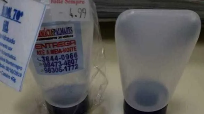 Etiquetas falsas do produto também foram encontradas