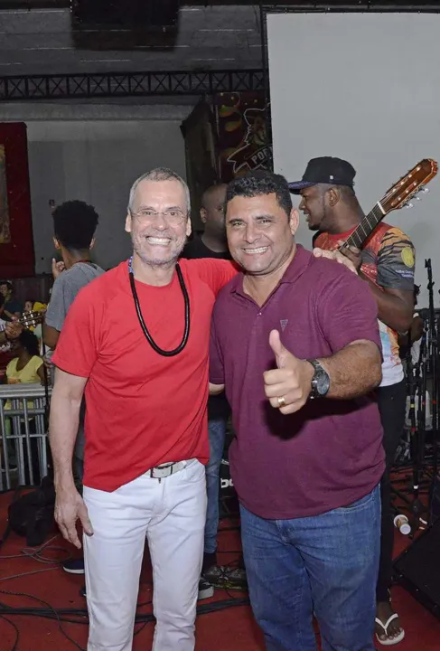 Evento contou com a presença do coreógrafo da comissão de frente do tigre, Carlinhos de Jesus 