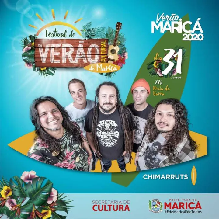 Considerada uma das melhores bandas de reggae do Brasil, traz seu repertório único, falando de amor e de paz
