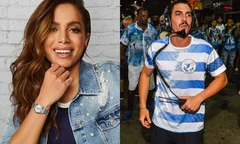 Imagem ilustrativa da imagem Anitta está em romance com filho de presidente da Beija-Flor, diz colunista