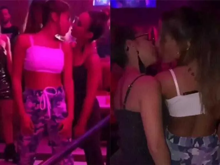 Anitta protagonizou cena quente com sua bailarina, Ohana Lefundes