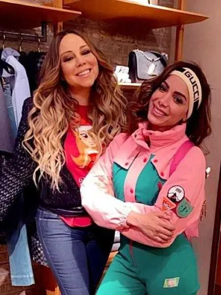 Anitta e Mariah Carey se encontraram em Aspen, nos Estados Unidos