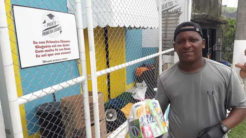 Douglas Oliveira é o líder do Projeto Primeira Chance