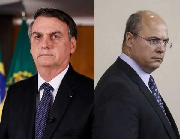 Imagem ilustrativa da imagem Bolsonaro minimiza efeitos do coronavírus em rede nacional e Witzel rebate