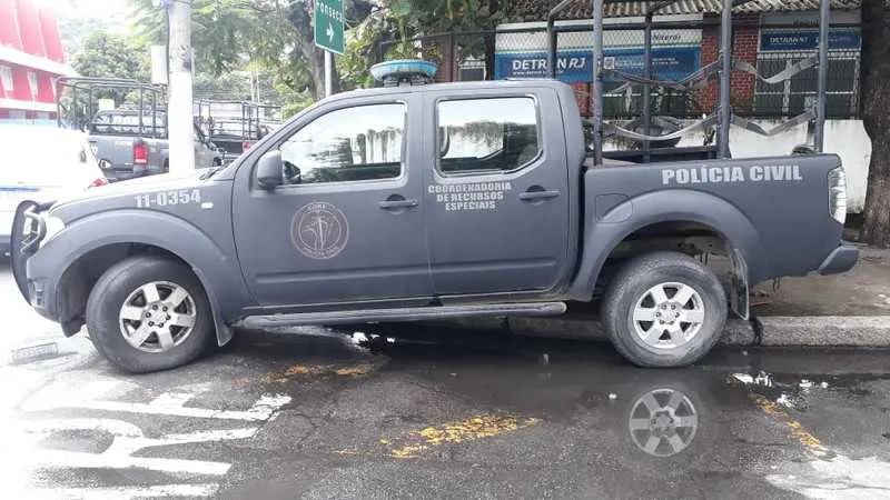 Duas pessoas foram presas na operação