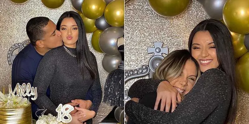 Os pais de Camilly Victória celebraram  o aniversário da filha mais velha