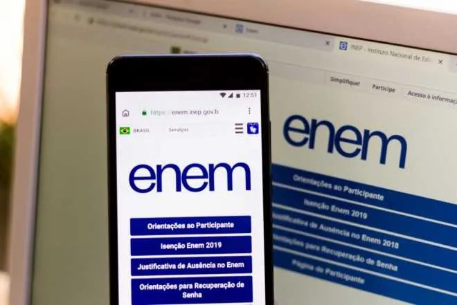 Imagem ilustrativa da imagem Projeto piloto do Enem Digital pode ter 100 mil participantes, diz ministro