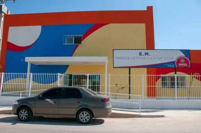 A Escola Municipal Marisa Letícia Lula foi inaugurada em maio de 2018