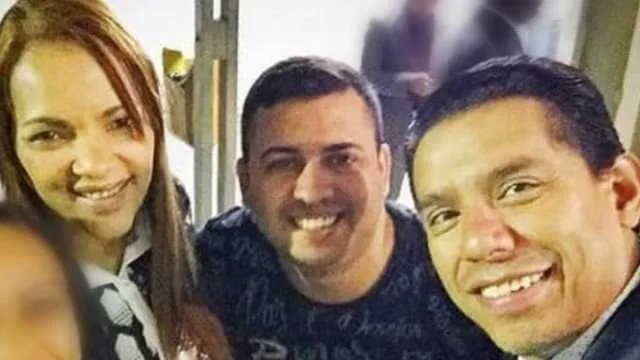 Na foto, vemos Flordelis, pastor Querley e Anderson, respetivamente 