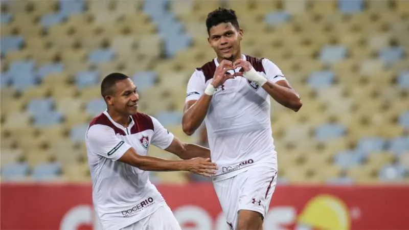 O peruano Fernando Pacheco marcou seu primeiro gol em oito jogos pelo Tricolor