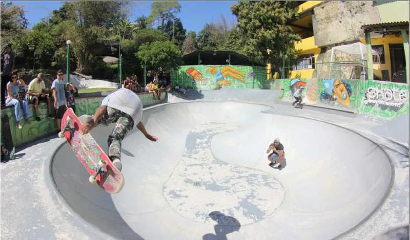 O projeto Skate Colaborativo ajuda 20 crianças atualmente