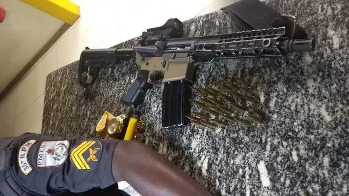 Arma foi localizada em Silva Jardim