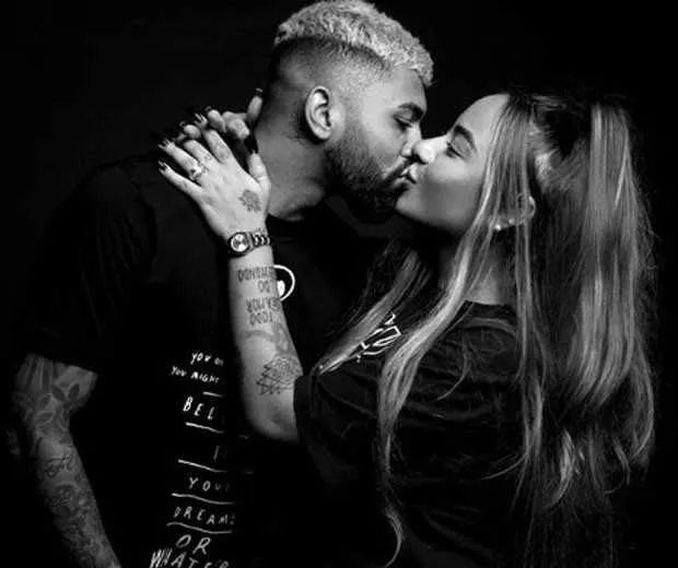 Gabigol se declara para Rafaella usando música de Lucas Lucco 