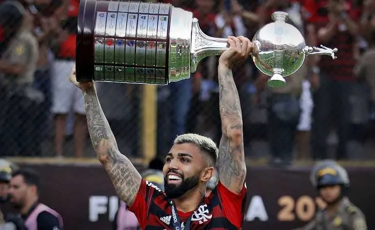 O atacante foi autor dos dois gols da vitória do Flamengo na Libertadores de 2019.