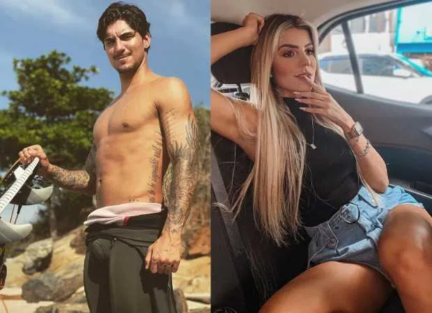 Hariany Almeida confirmou que já ficou com o surfista Gabriel Medina