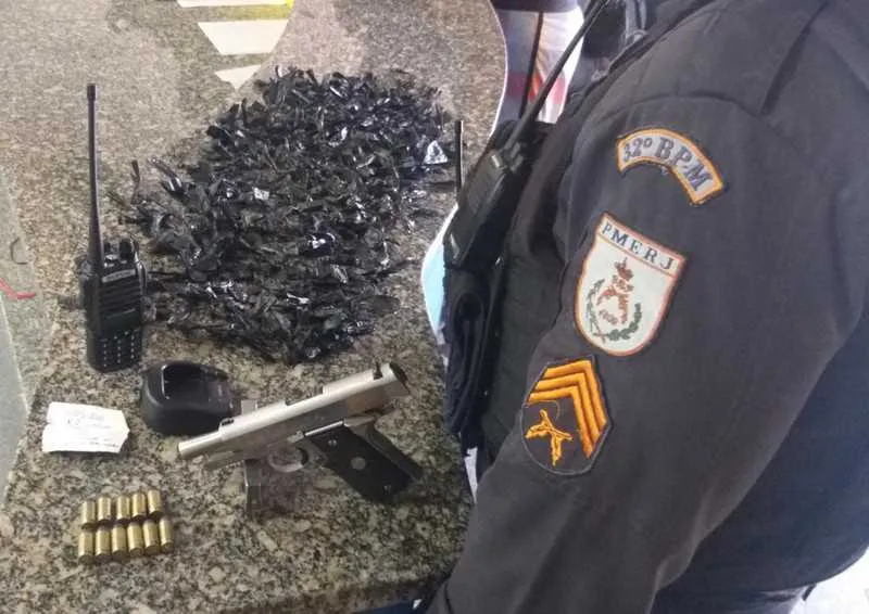 As drogas foram encaminhadas para a 123ª DP (Macaé)