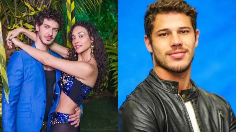 Débora assumiu o namoro com Luiz Perez no mês passado 
