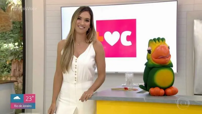 Alguns internautas lamentaram a ausência da apresentadora no programa.