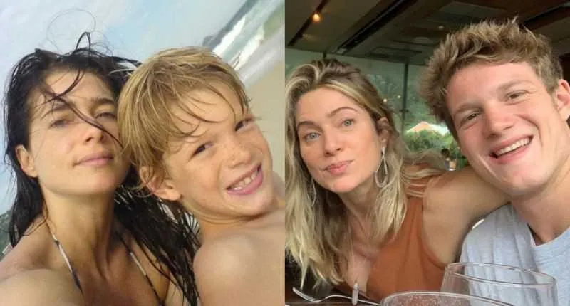 Imagem ilustrativa da imagem Letícia Spiller relembra infância do filho: 'O tempo passa rápido'