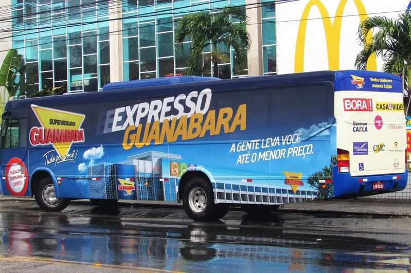 Ônibus do supermercado Guanabara não terá mais rotas para Jockey e Jardim Catarina
