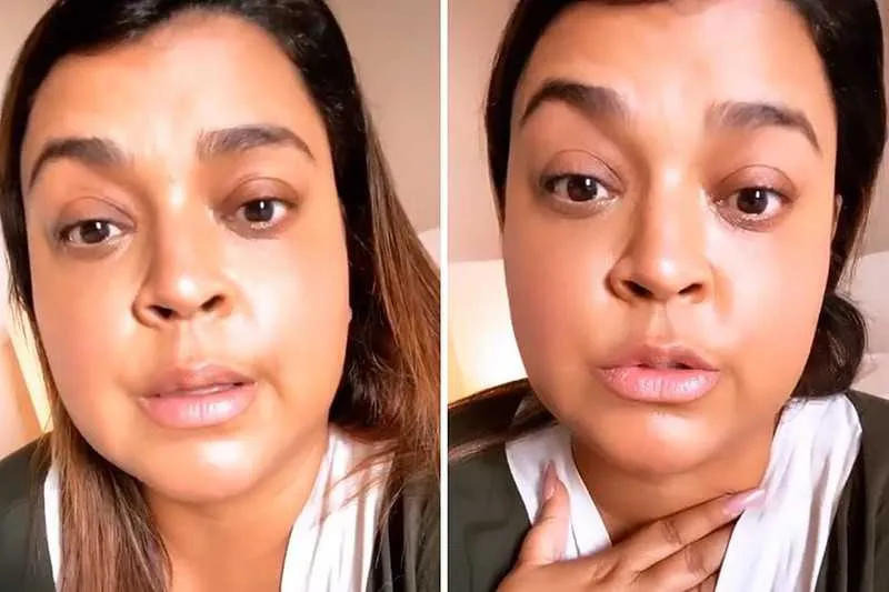 A cantora afirma que deverá permanecer em isolamento total até receber alta médica.