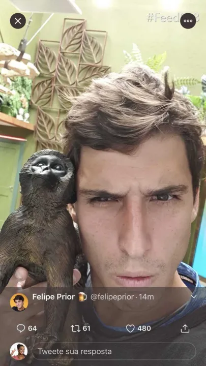Internautas deram apoio a participante nos comentários do post.