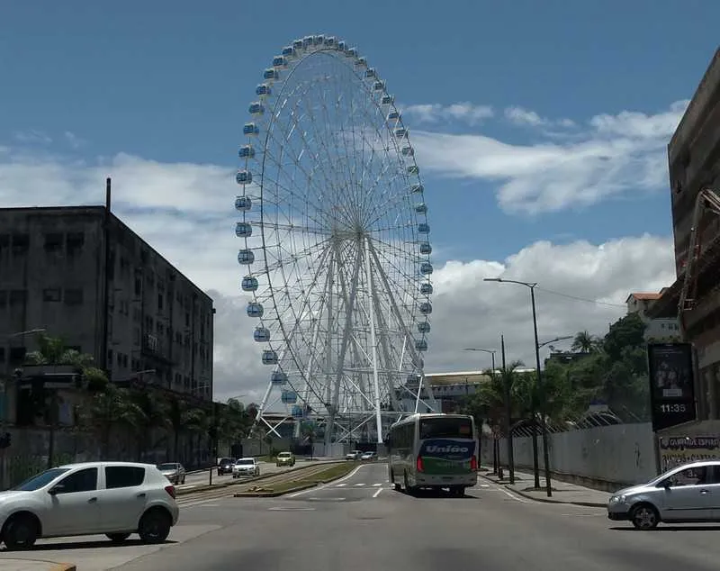 A volta completa vai durar 18 minutos